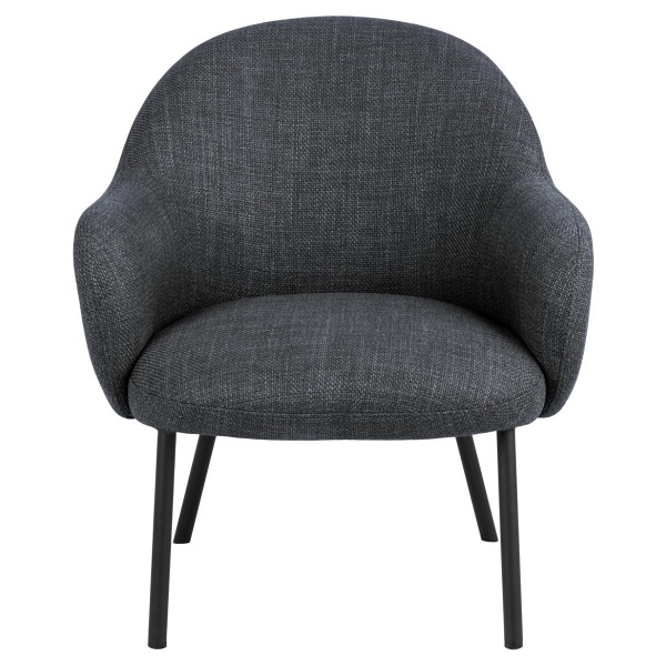 Fotel Spencer szary ciemny Basel 19 - ACTONA